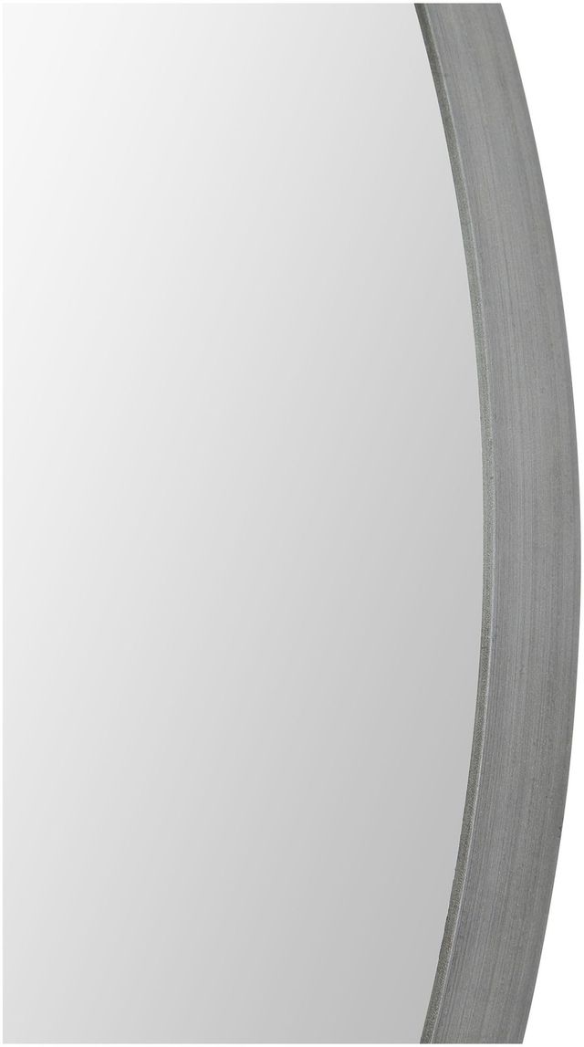 Renwil® Lester Antique Brushed Silver Wall Mirror-2