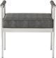 TOV Furniture Diva Shagreen Bench-3