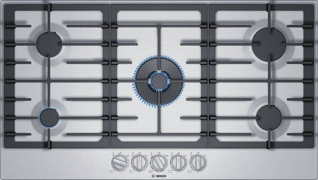 Bosch 800 Series 36" Stainless Steel Gas Cooktop
