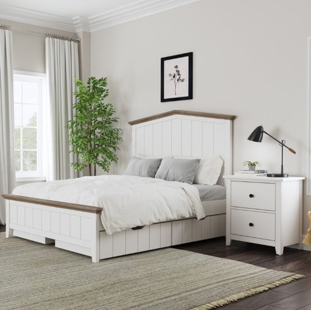 Westwood Design Lodge Cookies/Cream Youth Full Panel Bed-1