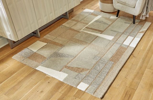 Signature Design by Ashley® Abbotton Taupe/Gray/Caramel 8'x10' Rectangular Area Rug-3