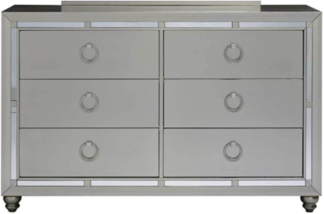 Global Furniture USA Riley Silver Dresser-0