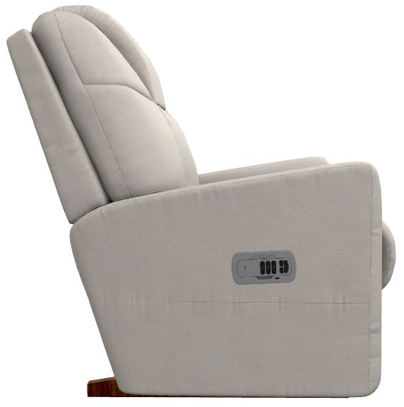 La-Z-Boy® Sparrow Oat Power Rocking Recliner with Headrest-2