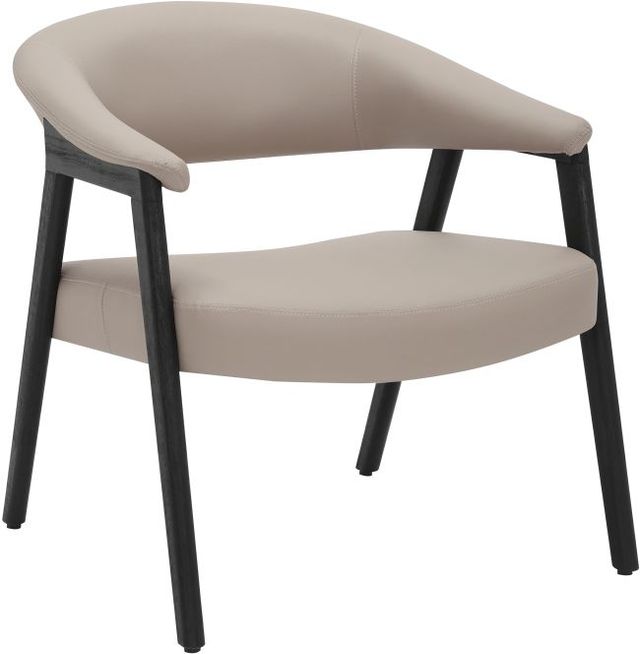 Worldwide Homefurnishings Inc. Bexley Black/Mushroom Accent Chair-0