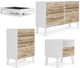 Signature Design by Ashley® Piperton 4-Piece Brown/White Full Platform Bed Set-0