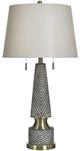 Stylecraft Almondine Gold Gray Table Lamp-0