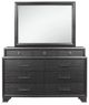 Global Furniture USA Jordyn 4-Piece Gray Full Youth Bedroom Set-3