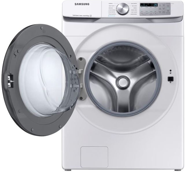 Samsung 5.2 Cu. Ft. White Front Load Washer-2