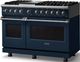 Viking® 5 Series 48" Slate Blue Pro Style Dual Fuel (LP) Range with Polished Chrome Trim-3