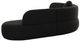 TOV Furniture Broohah 3-Piece Black L-Shaped Sectional-2