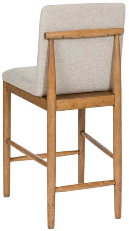 Millennium® by Ashley Isanti Light Brown Upholstered Bar Stool-3