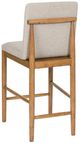 Millennium® by Ashley Isanti Light Brown Upholstered Bar Stool-3