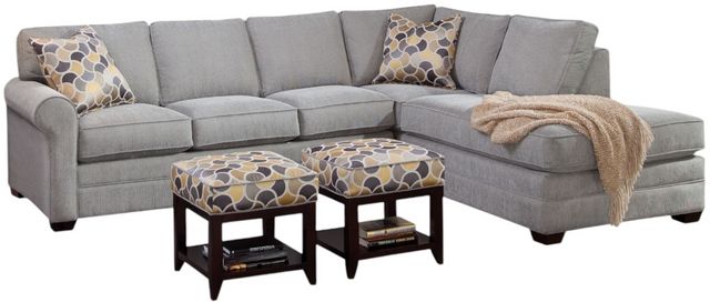 Braxton Culler Bedford 2-Piece Right-Arm Facing Bumper Sectional Sofa-0