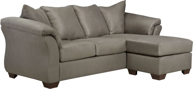 Signature Design by Ashley® Darcy Cobblestone Sofa Chaise-0