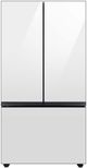Samsung Bespoke 36" White Glass French Door Refrigerator Bottom Panel-5