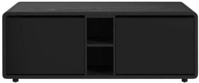 Elements International Halo Black Smart Coffee Table with Cooler and Speaker-3