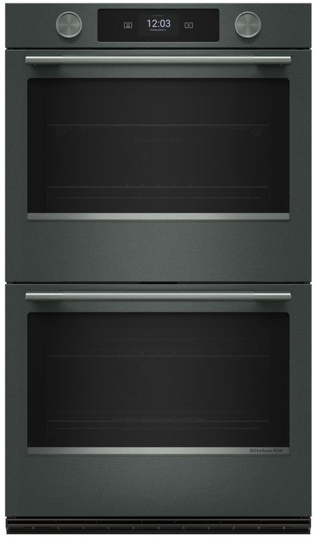 KitchenAid® 30" Juniper Smart Double Electric Wall Oven with Intelligent Cooking Camera-0