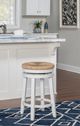 Powell® Maya White Counter Stool-1