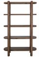 International Furniture Direct Balam Brown Bookcase-1