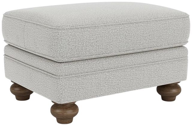 Flexsteel® Winston Silver Glacier Ottoman-0