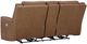 Signature Design by Ashley® Trasimeno Caramel Power Reclining Loveseat-3
