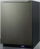 Summit® 4.7 Cu. Ft. Black Stainless Steel Built In All Freezer-1