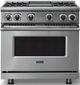 Viking® 7 Series 36" Stainless Steel Pro Style Liquid Propane Gas Range-2