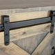Legends Home Farmhouse Barnwood 66" Fireplace Console-5