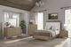 Bernards Elure 4-Piece Latte Queen Panel Bedroom Set-5