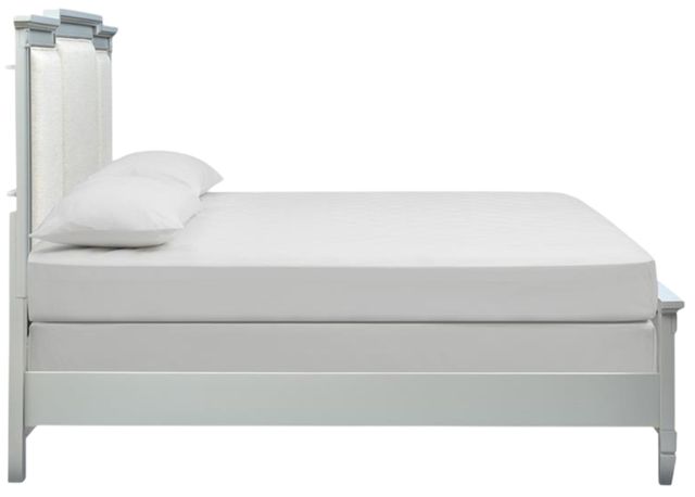 Magnussen Home® Glenbrook Natural/Pebble California King Upholstered Panel Bed-2