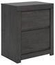 Signature Design by Ashley® Parlayon Charcoal Nightstand-0