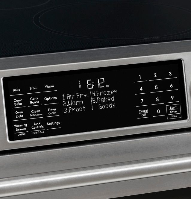 Café™ 30" Stainless Steel Slide in Electric Range-4