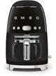 Smeg 50's Retro Style Black Drip Filter Coffee Machine-0
