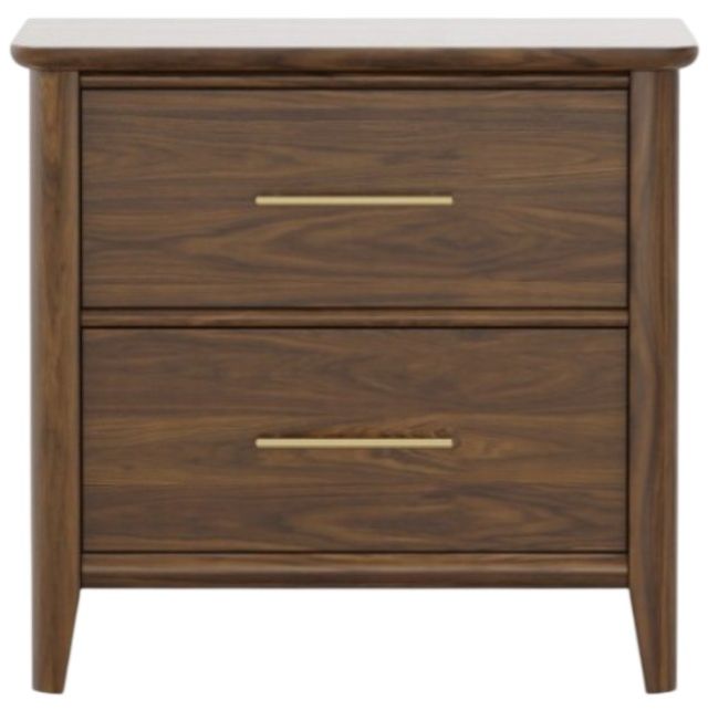 Vaughan-Bassett NordHaven Nordic Walnut Nightstand-0