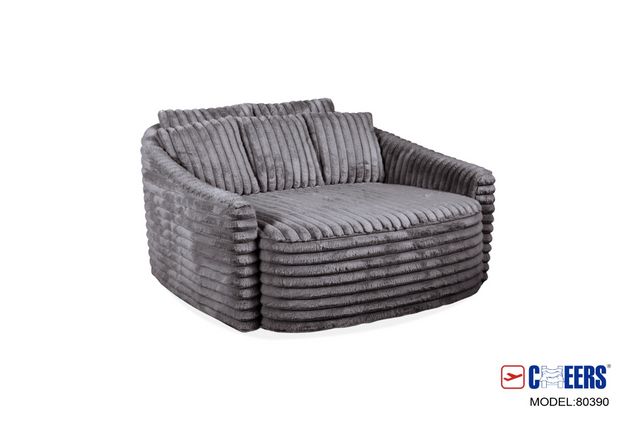 Manwa Chaise in Pewter-0