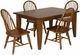 Liberty Furniture Treasures 5-Piece Rustic Oak Rectangular Dining Set-0
