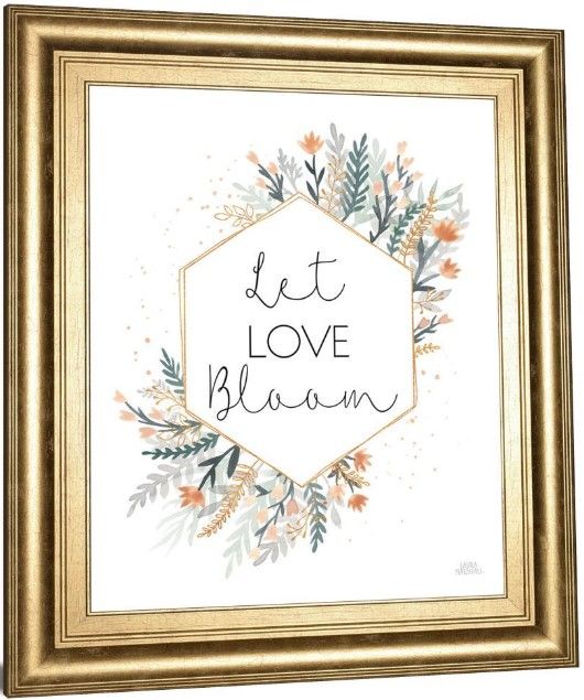 Classy Living Laura Marshall Spring Blooms VI 22" Wall Art-2