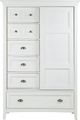Magnussen Home® Heron Cove Chalk White Door Chest-3