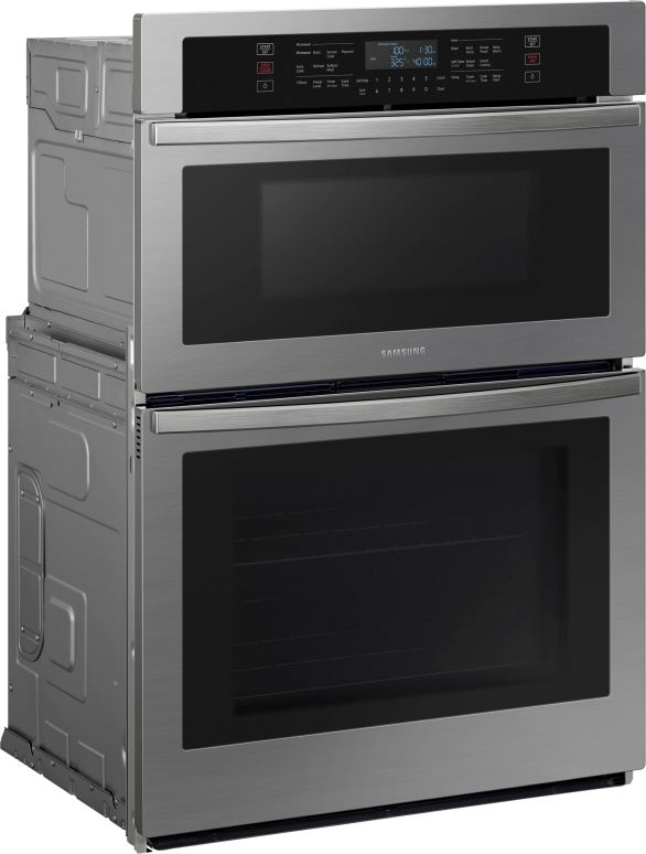 Samsung 30" Stainless Steel Oven/Microwave Combo Electric Wall Oven-5