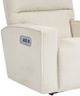 La-Z-Boy® Maddox Pearl Power Rocking Recliner with Headrest and Lumbar-1