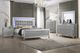 New Classic® Home Furnishings Valentino 4-Piece Silver King Panel Bedroom Set-1