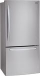 LG 24.1 Cu. Ft. Stainless Steel Bottom Freezer Refrigerator-2