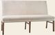 Urban Collections by Yutzy Woodworking Ramona Cappuccino/Maple/Yukon Ecru 48” Dining Bench-0