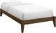 Fashion Bed Group® Willa Walnut Twin Platform Base -4
