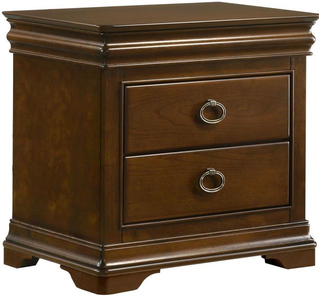 Coaster® Garland Brown Cherry Nightstand -0