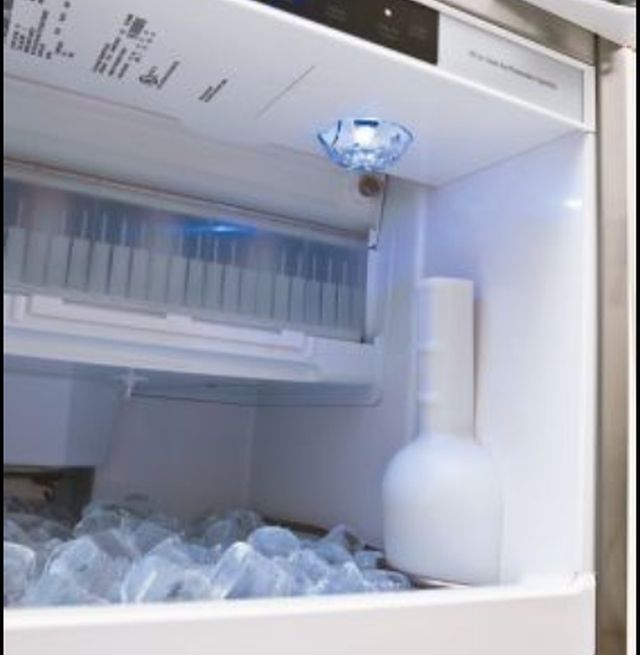 Viking® 15" 65 lb. Stainless Steel Ice Maker with Gravity Drain-2