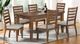 Furniture of America® Rapidview Light Gray/Walnut Dining Table-2