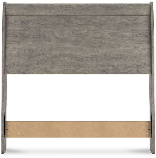 Signature Design by Ashley® Bayzor Warm Gray Vintage Full Sleigh Headboard-1