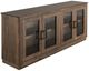 International Furniture Direct Samara Brown Console-0
