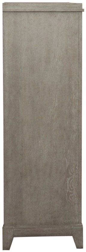 Liberty Furniture Belmar Silver Champagne/Washed Taupe Chest-3